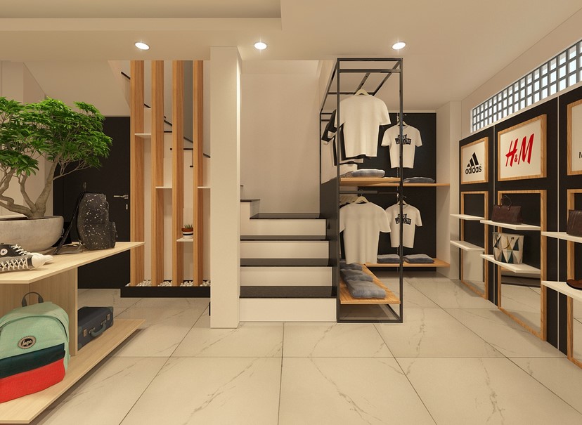thiết kế shop Khanh Store 6