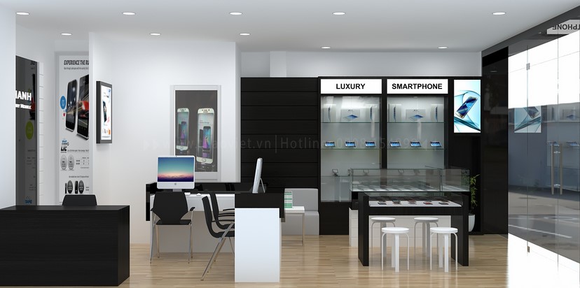 Thiết kế nội thất shop Thanh Luxury 5