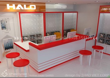 Thiết kế shop điện thoại Halo - Nguyễn Văn Trỗi