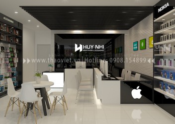 Thiết kế shop điện thoại Huy Nhi - Quảng Bình