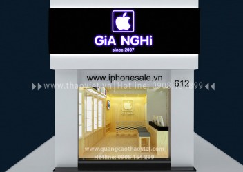 Thiết kế shop điện thoại Iphone Gia Nghi - Q.5