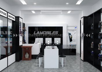 Thiết kế & thi công shop điện thoại Lâm Apple