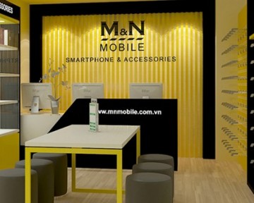 Thiết kế shop điện thoại M&N - Trần Hưng Đạo