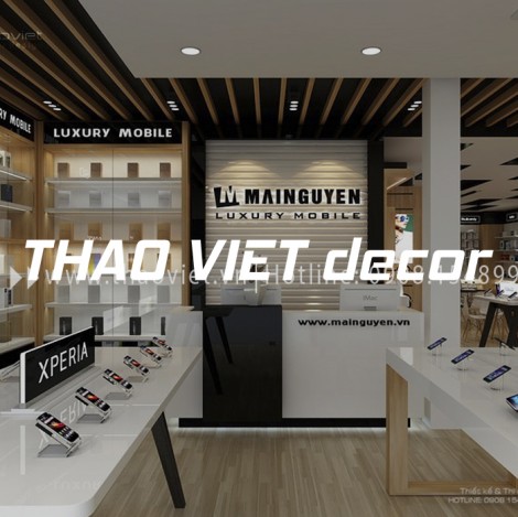 Thiết kế shop điện thoại Mai Nguyên - PNT