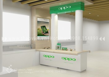 Thiết kế shop Oppo Phúc Hải - 3 tháng 2