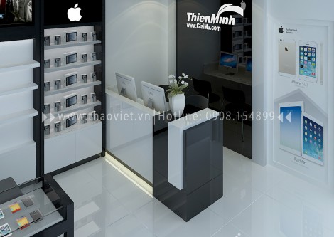 Thiết kế shop điện thoại Thiên Minh - LHP