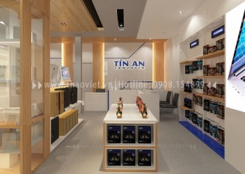 Thiết kế shop điện thoại Tín An - Đồng Nai