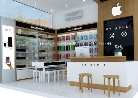 Thiết kế shop ĐT Vy Apple - Tiền Giang