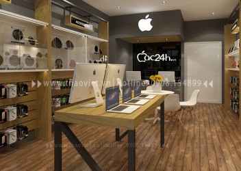 Thiết kế shop công nghệ Mac 24h - Đồng Nai