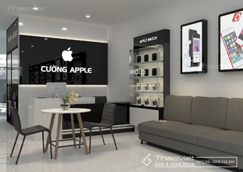 Thiết kế và thi công nội thất shop Cường Apple - Biên Hòa
